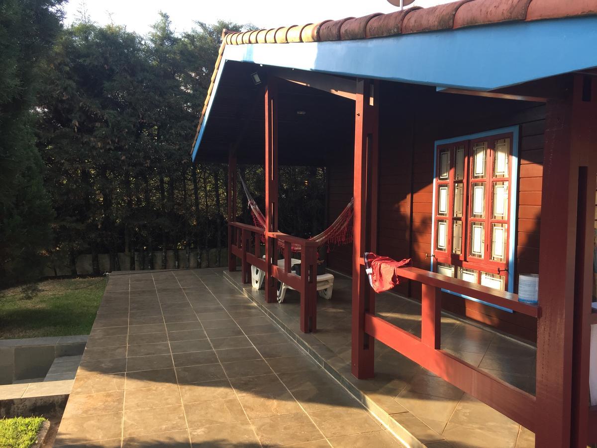 Linda Chacara Com Piscina Villa Atibaia Dış mekan fotoğraf