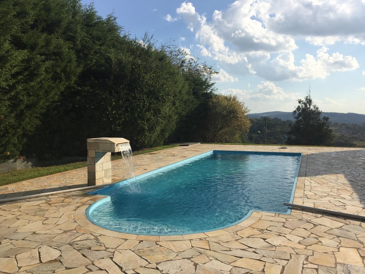 Linda Chacara Com Piscina Villa Atibaia Dış mekan fotoğraf