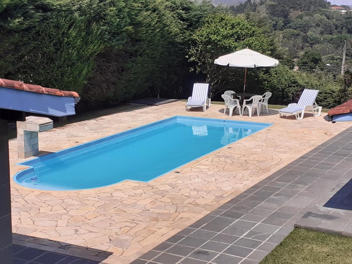Linda Chacara Com Piscina Villa Atibaia Dış mekan fotoğraf